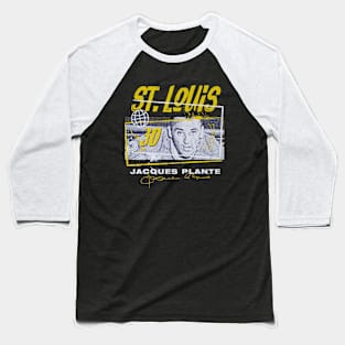 Jacques Plante St. Louis Tones Baseball T-Shirt